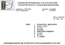 ΟΣΥΟ: ΑΝΑΚΟΙΝΩΣΗ ΣΧΕΤΙΚΑ ΜΕ ΤΗ ΛΕΙΤΟΥΡΓΙΑ ΤΗΣ ΚΑΤΑΣΚΗΝΩΣΗΣ