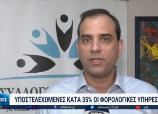 Δηλώσεις στην ΕΡΤ: “Υποστελεχομένες κατά 35% οι φορολογικές υπηρεσίες”